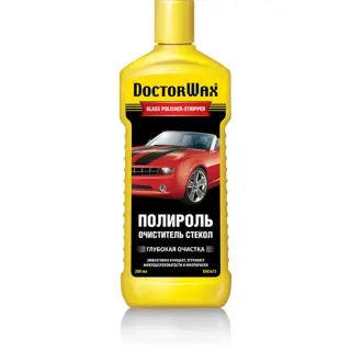 Поліроль-очищувач для скла Doctor Wax пляшка 300 мл (DW5673)