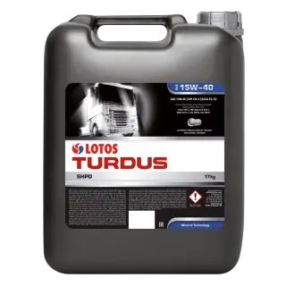 Олива моторна LOTOS Turdus SHPD CH-4 15W-40 20 л (WF-P701750-000)