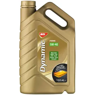 Олива моторна MOL Dynamic Prima 5W-40 4 л (13301138)