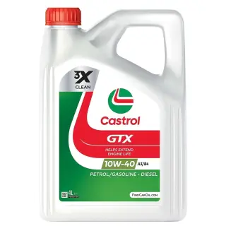 Олива моторна CASTROL GTX Ultraclean A3/B4 10W-40 4 л (1586F8)