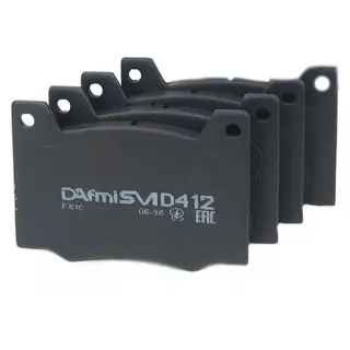 Гальмiвнi колодки DAFMI дискові передні АЗЛК 412/2140 (D412SM)