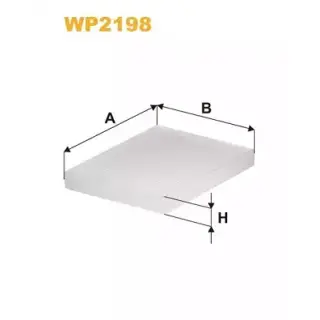 Фільтр салону WIX FILTERS Hyundai Tuscon II, i30 III (PD), KIA Sportage IV (WP2198)