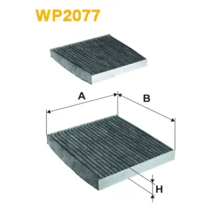Фільтр салону WIX FILTERS BMW X3 (F25), X4 (F26) (WP2077)