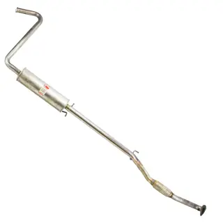 Резонатор BOSAL Daewoo Lanos 1.4, 1.6 АКПП, під хомут з приймальною трубою з гофрою під датчик алюмінізована (292-069)