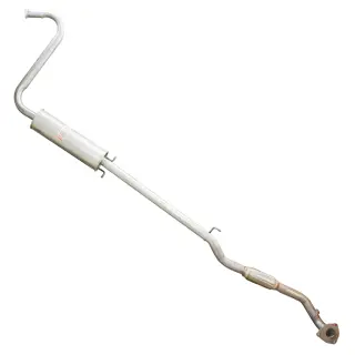 Резонатор BOSAL Daewoo Lanos 1.5 євро-3 з двигуном Chery з гофрою під хомут з отвором під лямбда зонд алюмінізованана сталь (292-071)