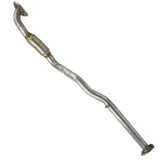 Труба приймальна BOSAL Daewoo Lanos 1.5 євро-3 під вертикальний каталізатор під датчик алюмінізована сталь (850-185)