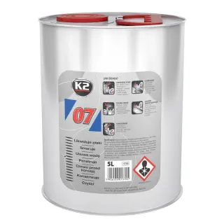 Мастило універсальне K2 07 рідке синтетичне прозоре 5 л (07500)