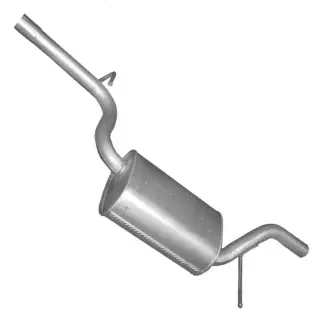 Резонатор POLMO VW Passat 1.8i -20V 2.0 -8V 1.9TDiTD 96-00 алюмінізована сталь (30.60)