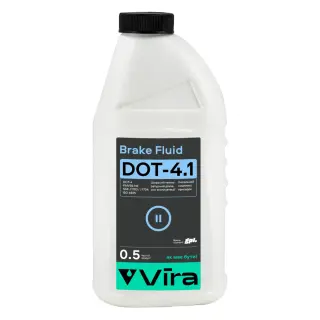 Рідина гальмівна VIRA Brake Fluid DOT-4.1 0,5 л (VI1101)