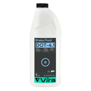 Рідина гальмівна VIRA Brake Fluid DOT-4.1 1 л (VI1102)