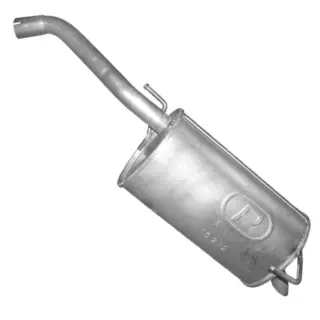 Глушник POLMO Nissan Micra 1.2i 16V / 1.4i 16V алюмінізована сталь (15.232)