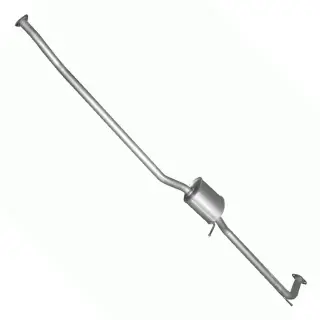 Резонатор POLMO Honda Accord 1.6i,1.8i,2.0i,2.3i -16V 98-02 hatchback, sedan алюмінізована сталь (09.119)