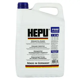Рідина охолоджуюча HEPU Антифриз -38 °C G11 синя концентрат 5 л (P999-005)