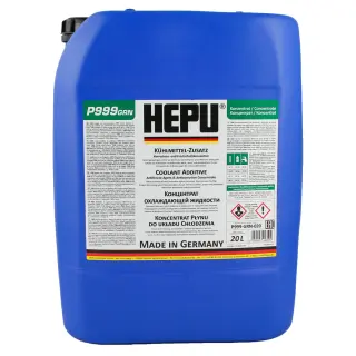 Рідина охолоджуюча HEPU Антифриз -38 °C G11 зелена концентрат 20 л (P999-GRN-020)