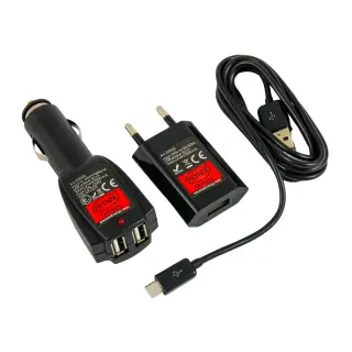 Зарядний пристрій HEYNER Micro USB 12/24/230V (511 520 HE)