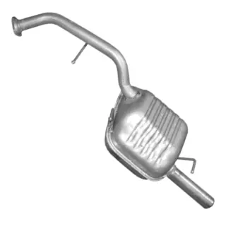 Глушник POLMO MAZDA 5 1.8i 16V Бензин (02/05 - 08/07) алюмінізована сталь (12.20)