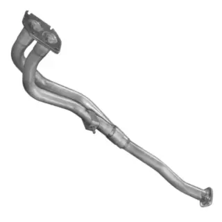Труба приймальна POLMO Opel Vectra 1.4-1.6i 88-92 алюмінізована сталь (17.515)