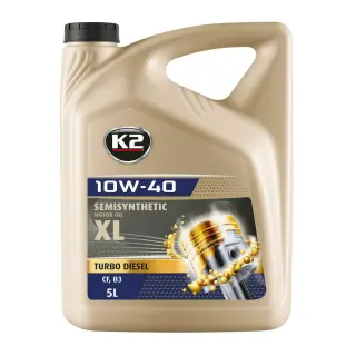 Олива моторна K2 Semisynthetic XL TD CF/CF-4 B3 10W-40 5 л (O2055E)