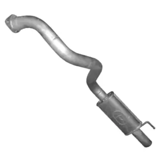 Глушник POLMO Toyota Land Cruiser 3.0/3.4 алюмінізована сталь (26.301)