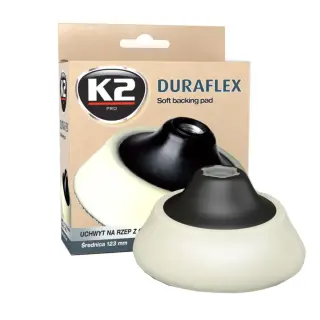 Тримач для кріплення полірувальних кругів K2 Duraflex soft backing pad на липучці 123 мм (L600)