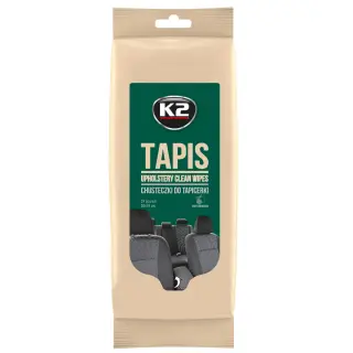 Серветки вологі K2 Tapis Wipes для очищення тканинної оббивки 24 шт (K212)