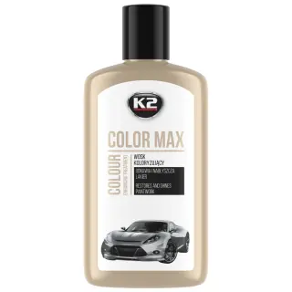 Поліроль восковий для кузова K2 Color Max білий пляшка 250 мл (K020WHITE)