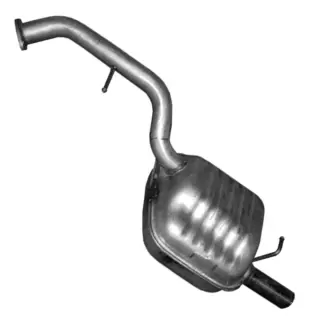 Глушник POLMO MAZDA 5 2.0 TD Turbo Diesel алюмінізована сталь (12.24)