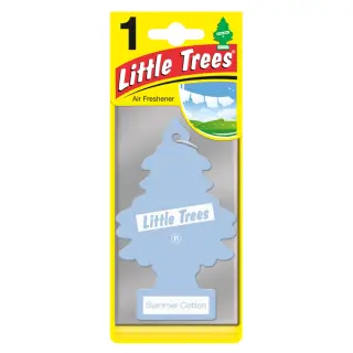 Ароматизатор для салону авто Little Trees "Літня бавовна" 5 г (78099)