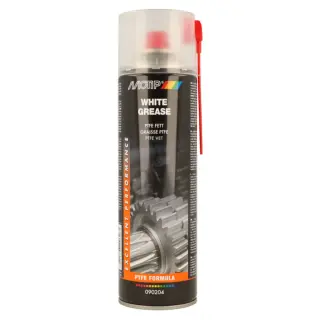 Мастило для вальниці MOTIP White Grease літієве біле аерозоль 500 мл (090204BS)