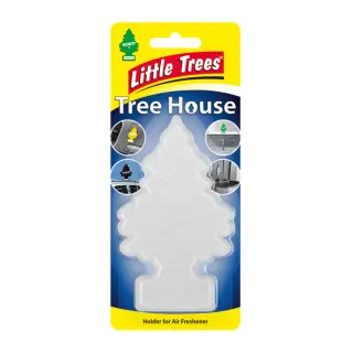 Тримач ароматизатора для салону авто Little Trees Tree House ялинка прозорий (9955)