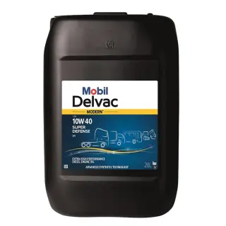 Олива моторна MOBIL Delvac Modern 10W-40 Super Defense V1 20 л (157342)