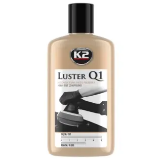 Паста для полірування кузова K2 Luster Q1 біла пляшка 250 г (L1200N)