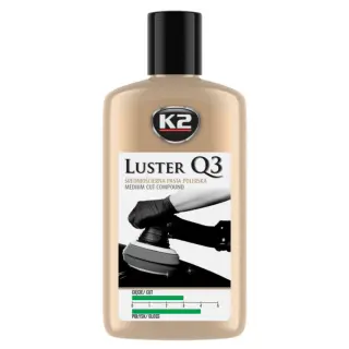 Паста для полірування кузова K2 Luster Q3 зелений металік пляшка 250 г (L3200N)