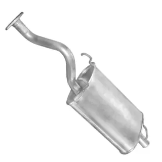 Глушник POLMO HONDA Civic 95- 1.5i VTEC 5D kat алюмінізована сталь (09.58)