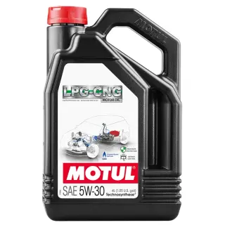 Олива моторна MOTUL LPG-CNG 5W-30 4 л (110665/854554)