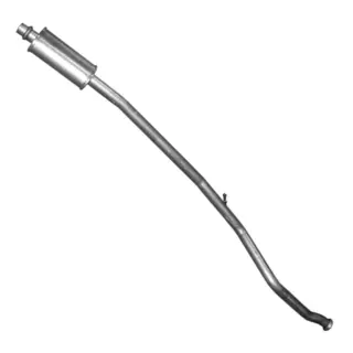 Резонатор POLMO Peugeot 206CC 1.6i -16V 10/00-06/05; cabrio, coupe 07/05-10/05 алюмінізована сталь (19.215)