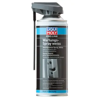 Мастило універсальне LIQUI MOLY Pro-Line Wartungs-Spray Weiss брудовідштовхуюче біле аерозоль 400 мл (7387)