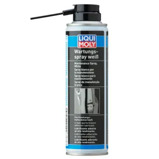 Мастило універсальне LIQUI MOLY Wartungs-Spray Weiss брудовідштовхуюче біле аерозоль 250 мл (3075/2872/3953)