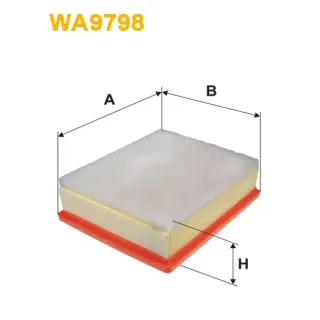 Фільтр повітряний WIX FILTERS Opel Vivaro B, Renault Traffic III, Vauxhall Vivaro II (WA9798)
