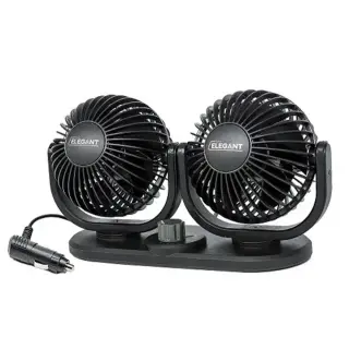 Вентилятор Elegant подвійний обертовий 12 V (EL 101 552)