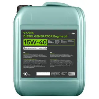 Олива моторна VIRA Diesel Generator 15W-40 10 л (VI0408)