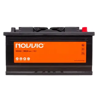 Акумулятор NOVVIC 12 V 100 Ah 860 A R+ 352 мм х 175 мм х 190 мм (JP1000)