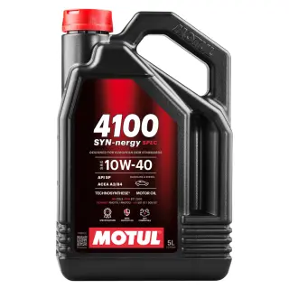 Олива моторна MOTUL 4100 Syn-nergy Spec 10W-40 5 л (112892)
