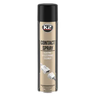 Очищувач для електроконтактів K2 Contact Spray прозоре аерозоль 600 мл (W1256)