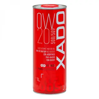 Олива моторна XADO 0W-20 508/509 Red Boost синтетична 1 л (ХА 25194)