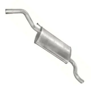 Глушник POLMO Ford Fiesta 1.3i -8V 05/02-11/05 алюмінізована сталь (08.564)