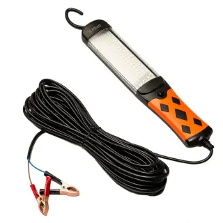 Лампа інспекційна Plus 100 LED із затискачами (крокодили)