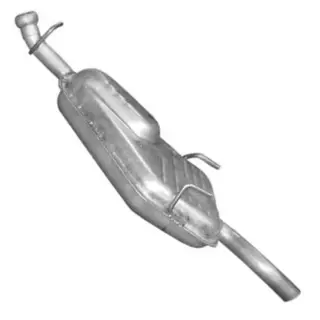 Глушник SAAB 9-3/900 2.0i Turbo-16V 94-03 алюмінізована сталь
