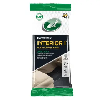 Серветка волога для очищення тканинної оббивки INTERIOR 1 24 шт