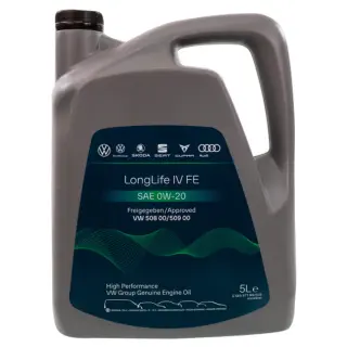 Олива моторна LongLife IV FE 0W-20 5 л